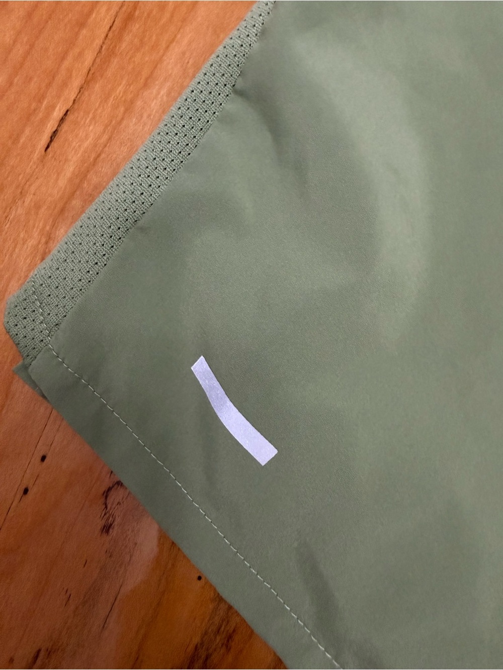 Nike Dri-FIT Running Shorts XL Sage Green Volt Athletic Gym Streetwear - Picture 9 of 12